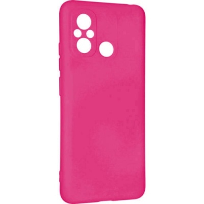 Купить чохол soft silicone case full для xiaomi redmi 12c (малиновий) онлайн