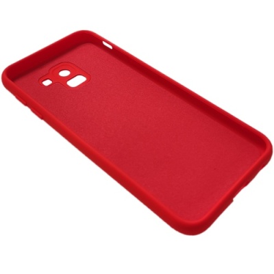 Купить чохол soft silicone case full для samsung j600 galaxy j6 2018 (red) онлайн