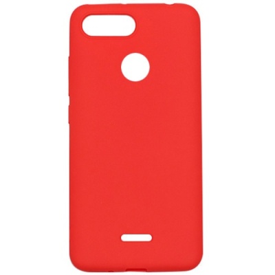 Купить чохол soft silicone case full для xiaomi redmi 6 (червоний) онлайн