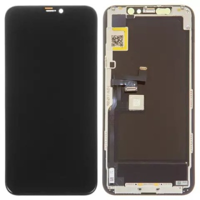 дисплей для apple iphone 11 pro, чорний, з рамкою (oled gx ic)