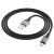 кабель hoco x86 silicone usb - microusb 2.4a/1m (чорний) 