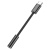 перехідник borofone bv15 type-c - 3.5 audio jack (чорний) 
