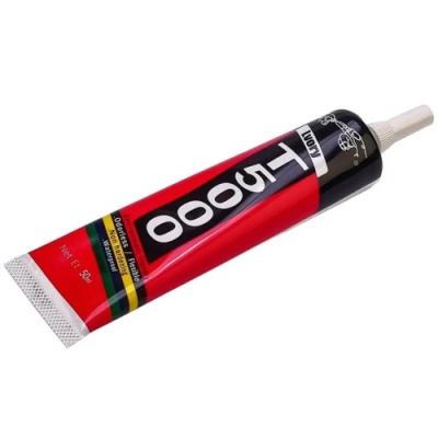 клей силіконовий  t-5000, білий, 50ml, в тюбику з дозатором