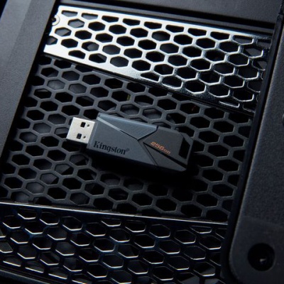 usb флеш-накопичувач kingston data tr exodia onyx 256gb 3.2 (чорний) 