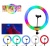 Кільцева Лампа RGB Crystal 3D-20 20cm кільцева лампа rgb crystal 3d-20 20cm