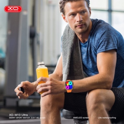 смарт-годинник xo m10 ultra amoled (помаранчевий) 