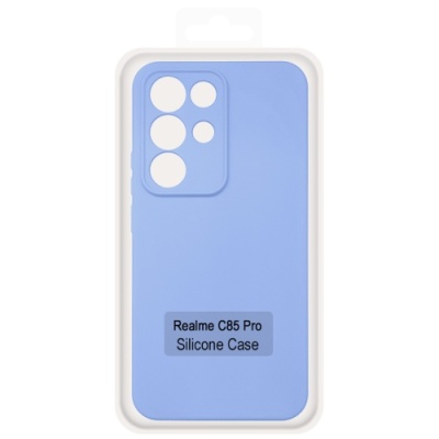 Купить чохол soft silicone case full для realme c85 pro (linen blue/lilac) онлайн