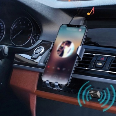 Bluetooth аудіо ресівер Earldom ET-M90 BT5.0 (Чорний)
