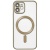 Купить чохол tpu metallic full camera with magsafe для apple iphone 12 (matte gold) онлайн