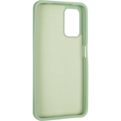 Купить силіконовий чохол soft silicone casevsmagnet ring для xiaomi redmi 9t/poco m3 - green онлайн