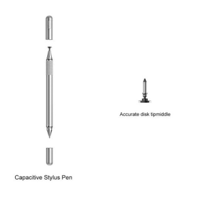 стилус baseus golden cudgel capacitive pen acpcl (сріблястий) 