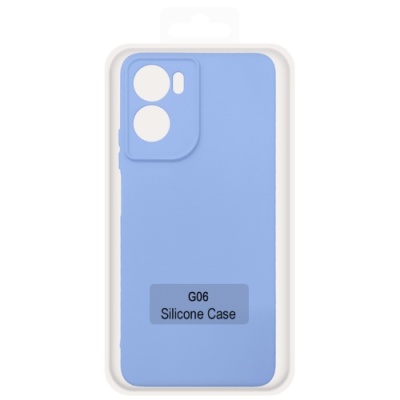 Купить чохол soft silicone case full для motorola g06 (linen blue/lilac) онлайн