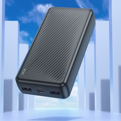 додаткова батарея power bank borofone bj55a graceful 20000 mah (чорний) 