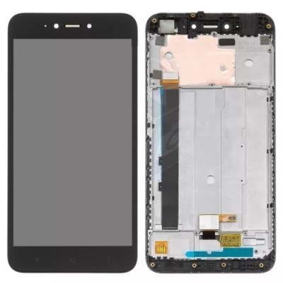 дисплей для xiaomi redmi note 5a/note 5a lite з чорним тачскріном