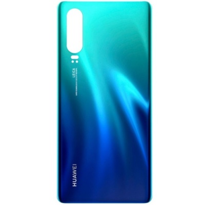 задня кришка для huawei p30, синя, aurora blue