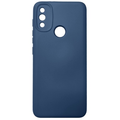 Купить силіконовий чохол soft silicone case для motorola e20 - dark blue онлайн