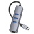 USB HUB Hoco HB34 Type-C Easy link Gigabit network adapter (Type-C to USB3.0*3+RJ45) 0,15m Metal Grey usb hub hoco hb34 type-c easy link gigabit network adapter (type-c to usb3.0*3+rj45) 0,15m metal grey