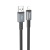 кабель hoco x85 strength usb - lightning 2.4a/1m (чорний) 