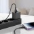 мережевий зарядний пристрій borofone bas14a erudite 1usb/18w/qc3.0 + 1type-c/20w/pd + (type-c - lightning) (чорний) 