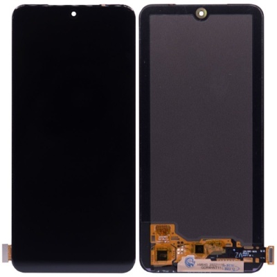 дисплей для xiaomi redmi note 11, redmi note 11s, note 12s, poco m4 pro з чорним тачскріном, oled (yk)