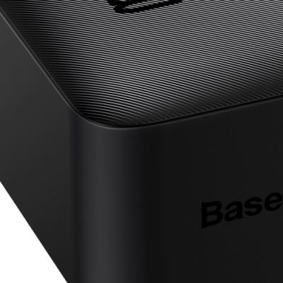 додаткова батарея power bank baseus bipow digital display 15w 30000mah overseas edition black (ppbd050201) 