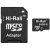 карта пам'яті hi-rali microsdxc 64gb uhs-1 10 class + adapter (чорний) 