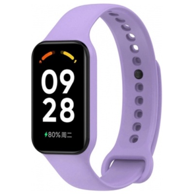ремінець для xiaomi redmi band 3 / xiaomi smart 9 active (бузковий) 