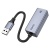 перехідник hoco ua37 usb - rj45 (1000 mbps) (сірий) 
