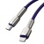 кабель baseus cafule metal (pd) type-c - lightning pd20w/2m (catljk-b05) (purple) 