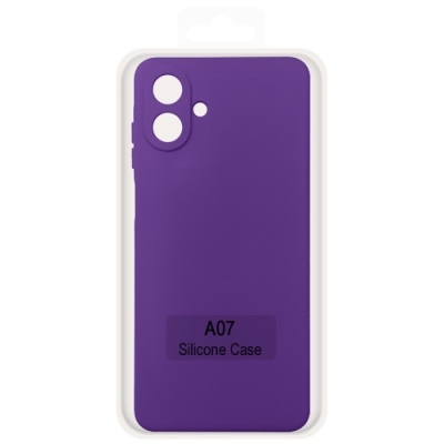 Купить чохол soft silicone case full для samsung a075 galaxy a07 4g (фіолетовий) онлайн