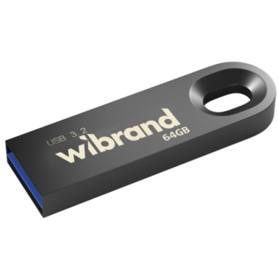 usb флеш-накопичувач wibrand 64gb 3.2 eagle gen1 (сірий) 