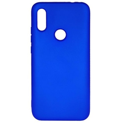 Купить силіконовий чохол soft silicone case для xiaomi redmi 7 - blue онлайн