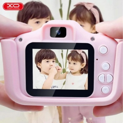 дитячий фотоапарат xo xj01 (рожевий) 