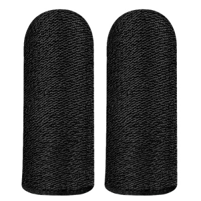 напальчники ігрові для сенсорного екрану borofone bg1 superconducting finger cots (чорний) 