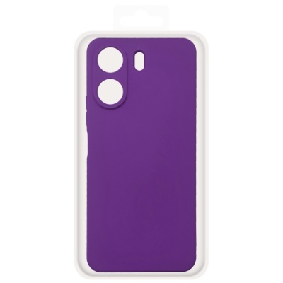 Купить чохол soft silicone case full для xiaomi redmi 13c/poco c65 (фіолетовий) онлайн
