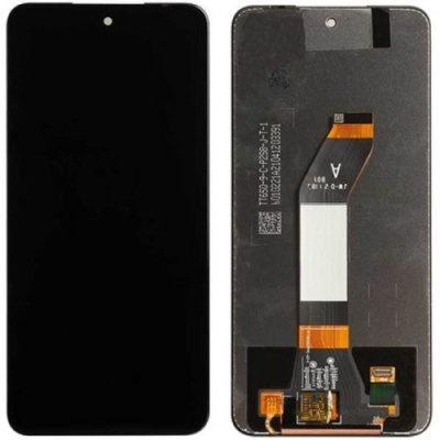 дисплей для xiaomi redmi 10, redmi 10 2022 з чорним тачскріном (flycdi)
