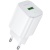Мережевий Зарядний Пристрій Borofone BAS82A QC3.0 (1USB/3A) (білий) мережевий зарядний пристрій borofone bas82a qc3.0 (1usb/3a) (білий)