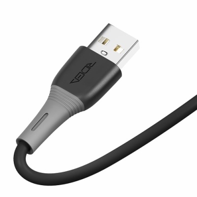 кабель ridea rc-si35 siliconepro usb - type-c 3a/1m (чорний) 