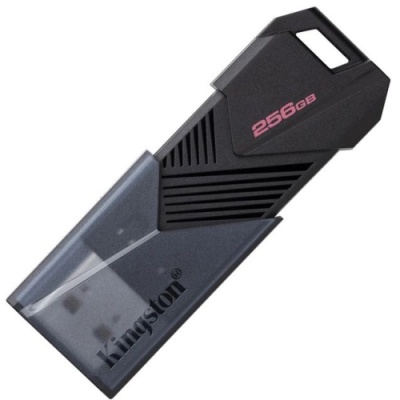 usb флеш-накопичувач kingston data tr exodia onyx 256gb 3.2 (чорний) 