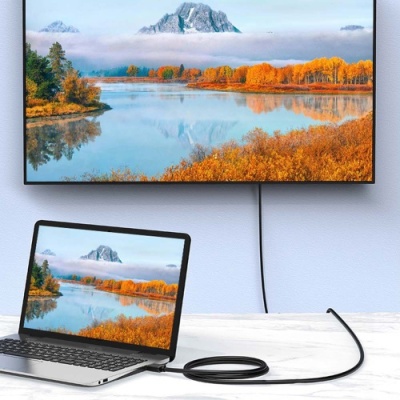кабель hdmi earldom et-w24 hdmi-hdmi 4k/2m (чорний) 