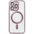 Купить чохол tpu metallic full camera with magsafe для apple iphone 15 pro (matte rose) онлайн
