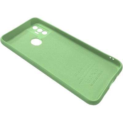 Купить чохол soft silicone case full для tecno spark 7 (салатовий) онлайн