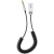 Bluetooth аудіо ресівер Baseus AUX Bluetooth Audio Adapter USB with mic (CABA01-01) (Black)