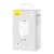 Мережевий Зарядний Пристрій Baseus GaN5 Pro Fast Charger (CCGP120202) EU 1USB/60W/QC4.0 + 2Type-C/65W/PD + (Type-C - Type-C) 100W/1m (Білий) мережевий зарядний пристрій baseus gan5 pro fast charger (ccgp120202) eu 1usb/60w/qc4.0 + 2type-c/65w/pd + (type-c - type-c) 100w/1m (білий)