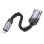 перехідник hoco ua24 type-c to usb 3.0 (сірий) 