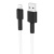 кабель borofone bx31 silicone usb - lightning 2.4a/1m (білий) 