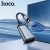 Перехідник HOCO UA43A Type-C - HDTV (сірий) перехідник hoco ua43a type-c - hdtv (сірий)