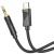 Кабель AUX Hoco UPA30 3.5mm(male) - Type-C(male) 1m (Чорний) кабель aux hoco upa30 3.5mm(male) - type-c(male) 1m (чорний)