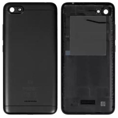 задня панель корпуса для xiaomi redmi 6a, чорна, dual sim
