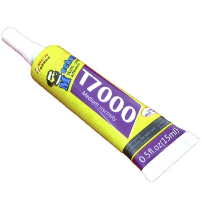 клей силіконовий mechanic t-7000, чорний, 15ml, в тюбику з дозатором